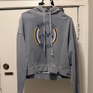Marquette College Blue Hoodie